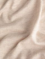 Ilgas kardiganas - Viskozės mi&scaron;inys - smelio spalvos