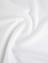 Mar&scaron;kiniai - Rankovės su raukiniais - baltas