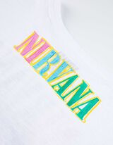 T-s&auml;rk - Nirvana - valge