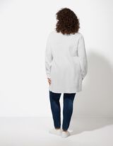 Bluse - Hemdkragen - weiß