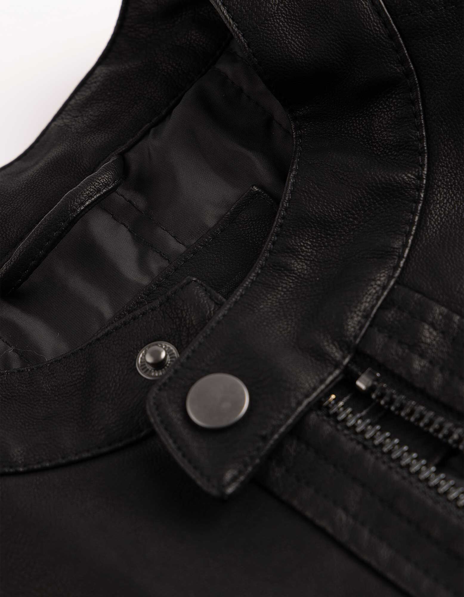 Jacke - PU - Schwarz
