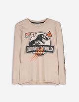 koszulka z długim rękawem - Jurassic World - bez
