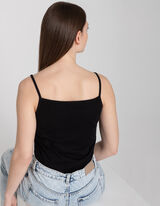 Top - Confezione da 2 pezzi - nero