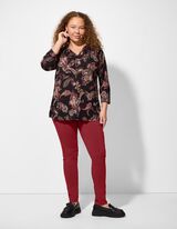 Jegíny - Normální pas - tmave cervená