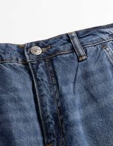 Jeans - mid blue denim - blau