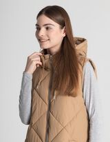 Prsluk - vodootporan - svetlobraon