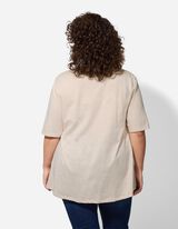 T-Shirt - Regular Fit - weiß