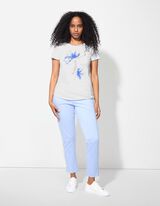 Mar&scaron;kinėliai - Blizgus paveikslėlis - baltas