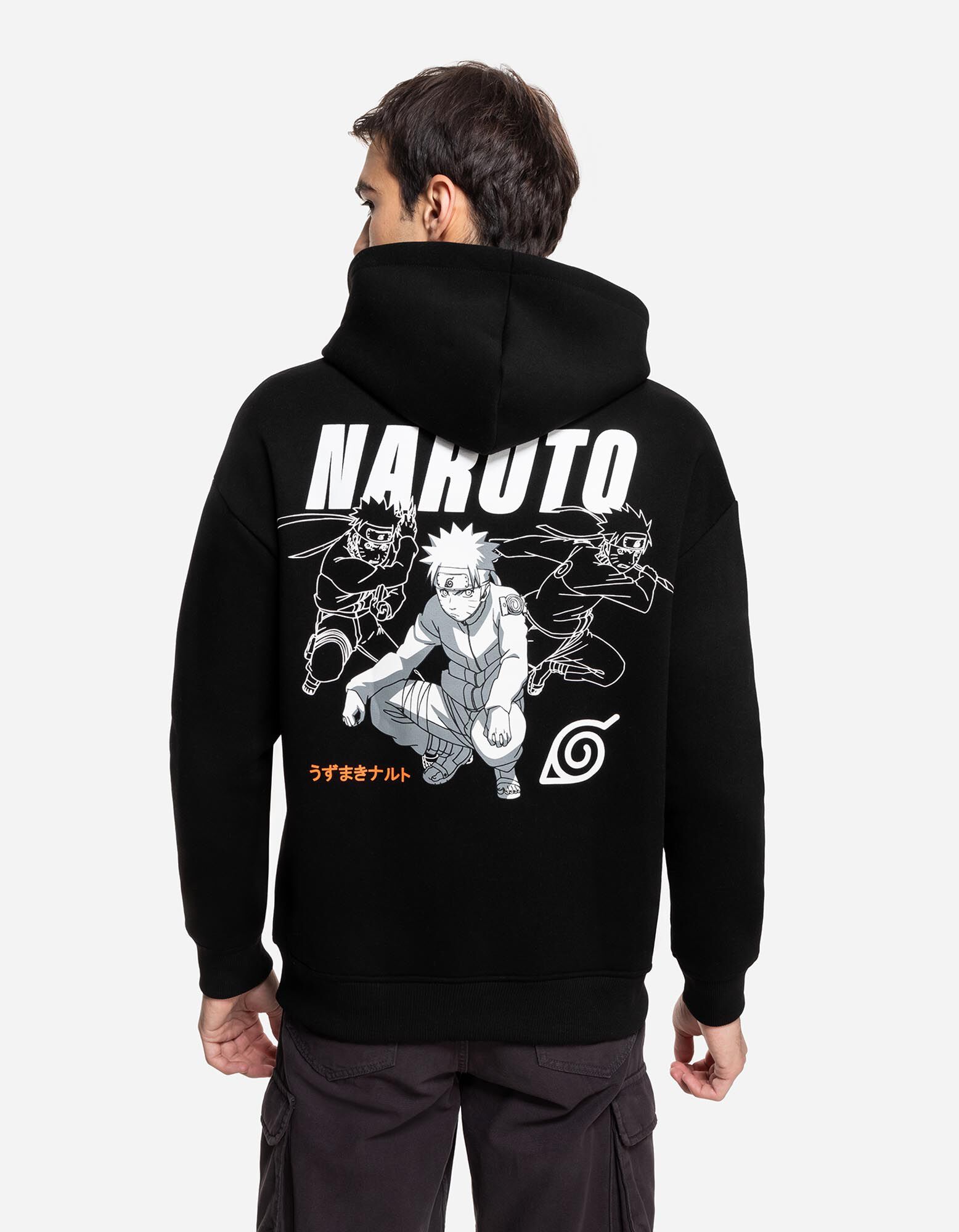 Hoodie - Naruto - schwarz - Takko Fashion