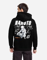 Mikina s kapucňou - Naruto - cierna