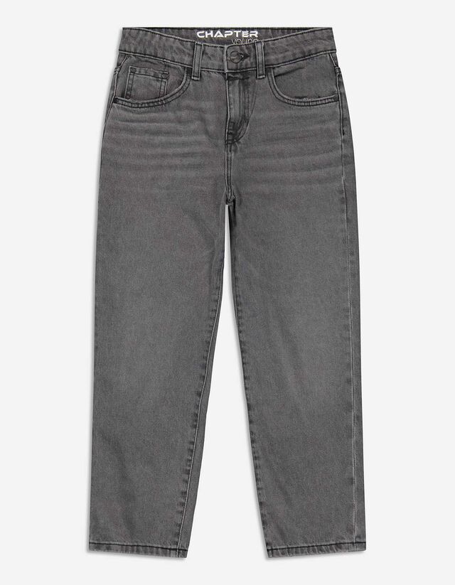Jeans - Relaxed Fit - grigio