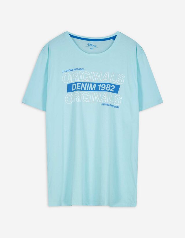 T-Shirt - Print - türkis