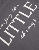 Mar&scaron;kinėliai ilgomis rankovėmis - Su paveikslėliais - tamsiai pilkas