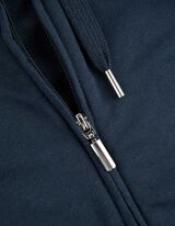 Cipzáros melegítőfelső - Zsinóros kapucni - sotetkek