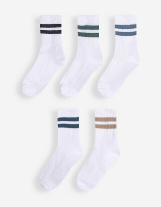 Chaussettes de tennis - Lot de 5