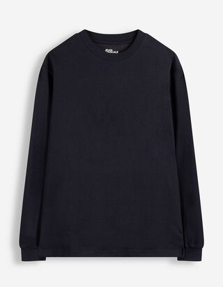 Longsleeve - Oversized fit - Donkerblauw