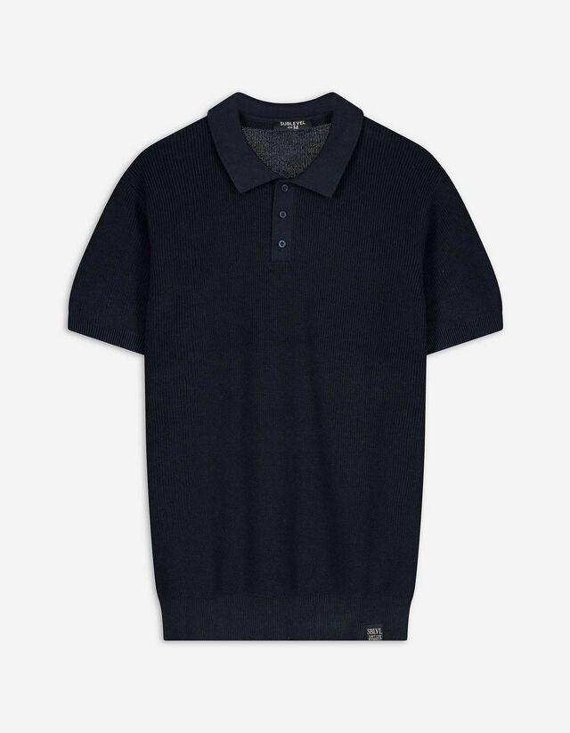 Poloshirt - Polokragen - dunkelblau