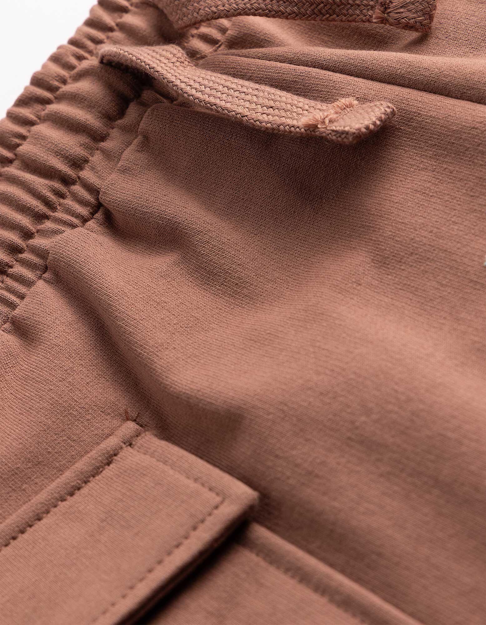 Cargoshorts - Sweat - Braun