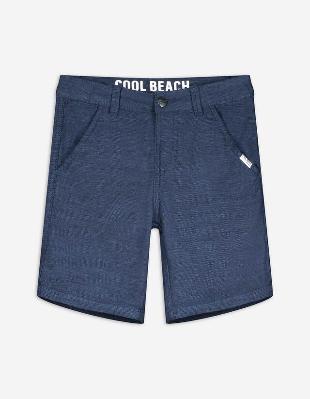 Pantaloni scurți - Talie reglabilă - Albastru inchis