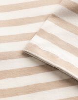 T-shirt - Righe - beige