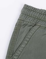 Bermude  - jednobojna - tamno-zelena