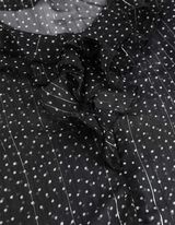 Halenka - Šifon - cerná