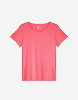 T-Shirt - Stretchanteil - hellrot