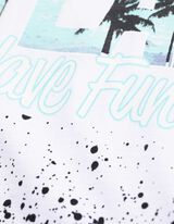 T-shirt - Capuche - blanc