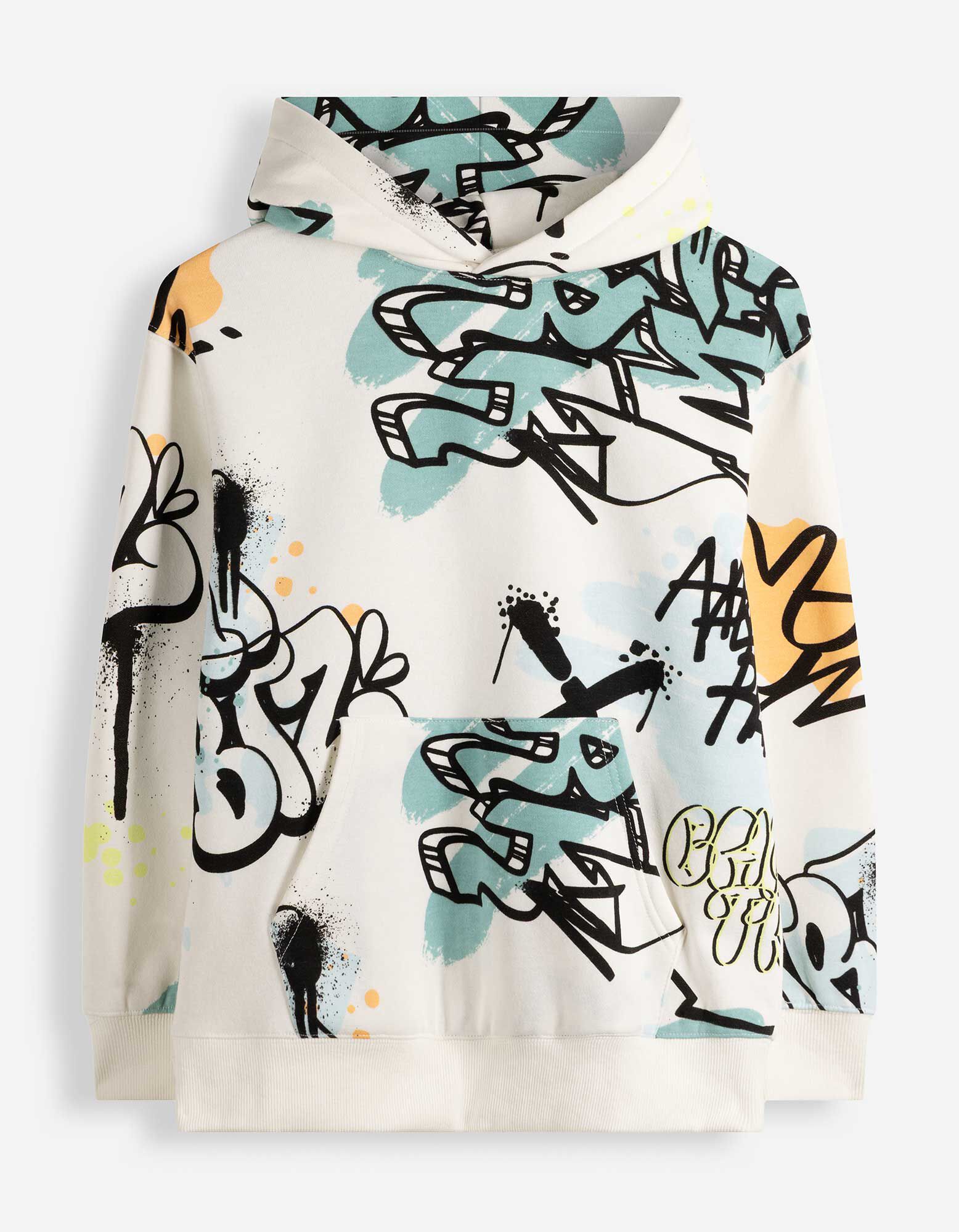 Hoodie - Print all-over - Off-White