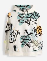 Hoodie - Print all-over - Off-White