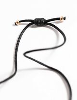 Kaelakett - ripats - must