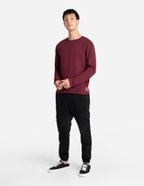 Hossz&uacute; ujj&uacute; felső - Lezser fazon - m&eacute;lyv&ouml;r&ouml;s