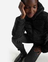 Prošivena jakna - Vodoodbojno - crna