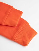 Kapucnis felső - Kenguruzseb - narancs