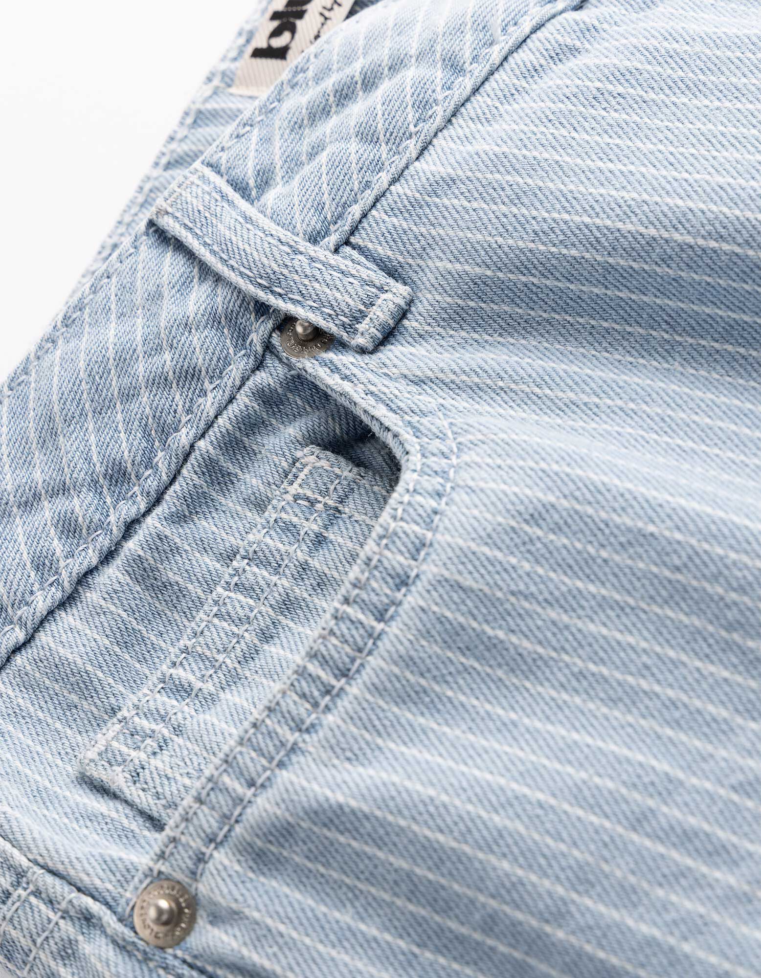 Jeans - Strepen - blauw