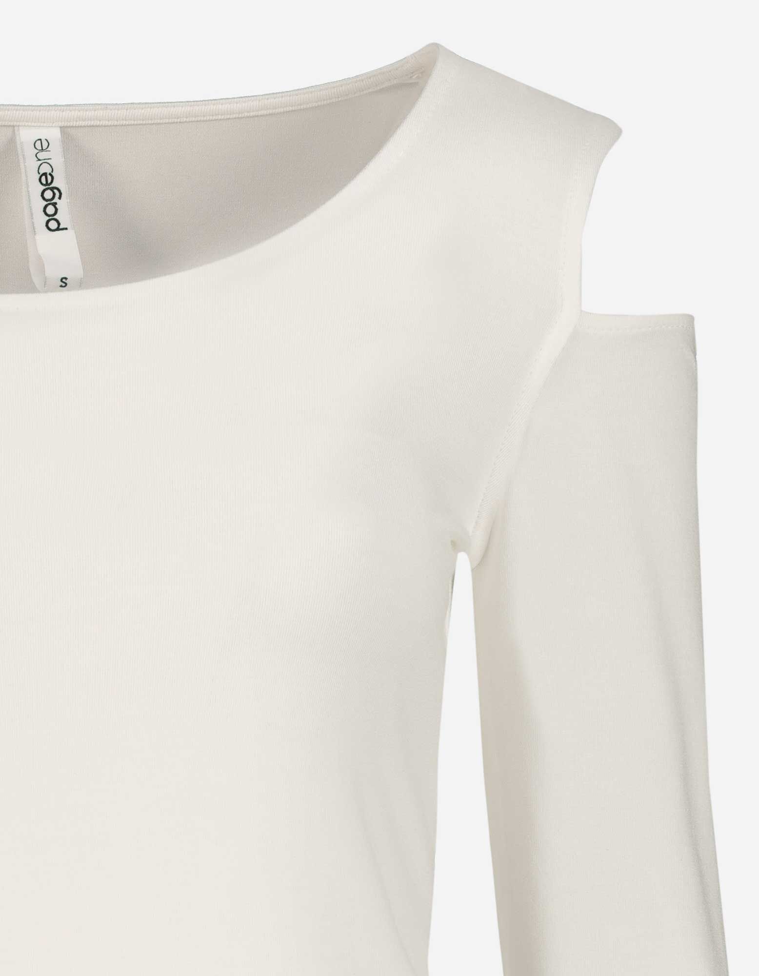 Longsleeve - Viscosemix - wit