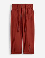 Hose - Webstoff - dunkelbraun