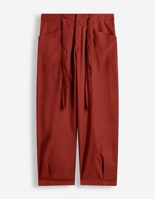 Hose - Webstoff - dunkelbraun