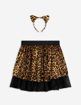 Kostuum - luipaardprint - Luipaardprint - lichtbruin