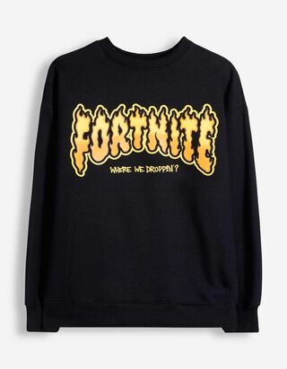 Mikina - Fortnite - Čern&aacute;