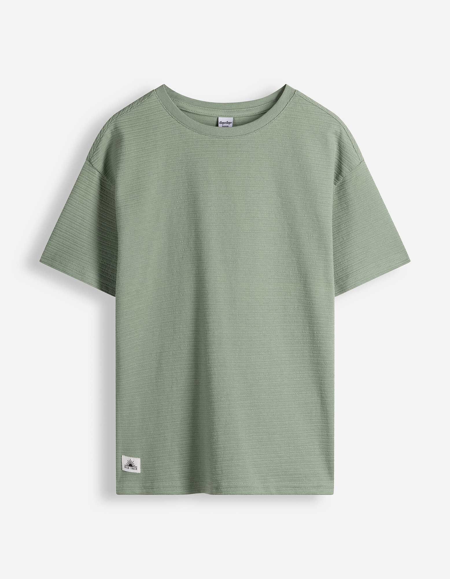 Shirt - Kurze &Auml;rmel - Gr&uuml;n