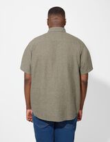 Chemise - Col de chemise - Vert foncé