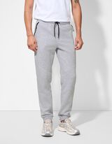 Jogginghose - einfarbig - grau