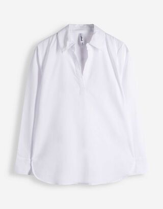 Tunika - Jednobarevn&eacute; - b&iacute;l&aacute;