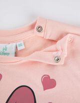 Set composto da maglia a manica lunga e leggings - Minnie - rosa