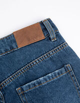 Džinsai - Tiesaus kirpimo - tamsiai melynas