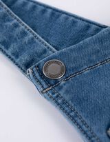 Latzhose - Stretchanteil - hellblau