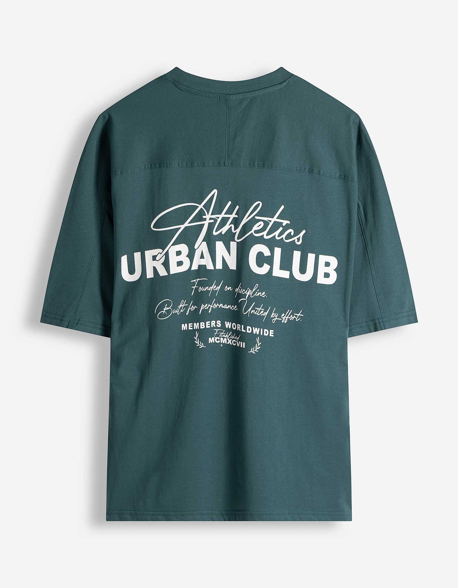 T-Shirt - R&uuml;ckenprint - dunkelblau