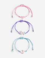 Náramek  - 3 ks v balení - lila