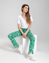 Pantalone za džoging - LENZING&trade; ECOVERO&trade; - zeleno